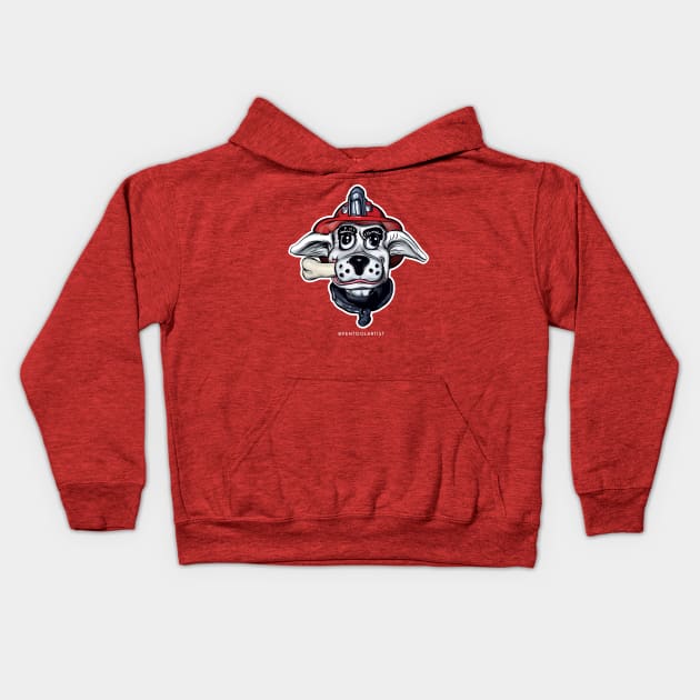 Hot Spot! Kids Hoodie by pentoolarts